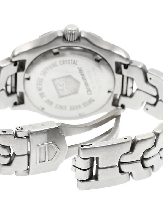 TAG HEUER Link WT5210 Chronometer Date Black Dial Automatic Men\'s Watch_946640 main image 6